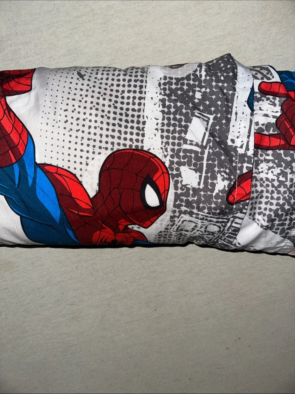 Spider-Man Kids Bedding Pillowcase - Red & Blue
